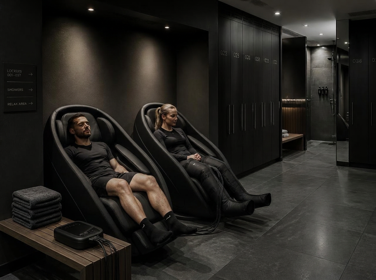Près des vestiaires